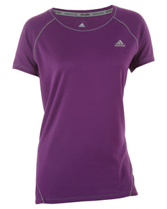 Adidas Sequencials Run Short Sleeve Tee Womens Style : D85805